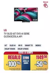 LG - Tv Oled 65" Evo Ai Serie OLED65C55LA.API