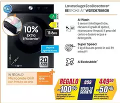 Lavasciuga Ecodosatore Bespoke AI Wd11bb7b85gb