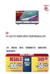 LG - Tv Led 75" Serie Ur78 75ur78006lk.api