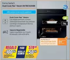 Dual - Forno Serie 5  Cook Flex Nv7b5760wbk