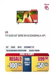 LG - Tv Oled 65" Serie B4 OLED65B46LA.API