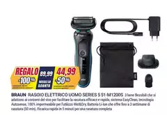 Braun - Rasoio Elettrico Uomo Series 5 51-M1200S