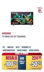 Hisense - Tv Mini-led 55" 55U69NQ