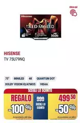 Hisense - Tv 75u79nq