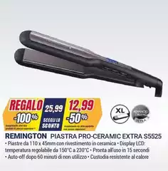 Remington - Piastra Pro-ceramic Extra S5525
