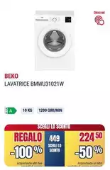 Beko - Lavatrice Bmwu31021w