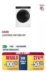 Haier - Lavatrice HW100B1497