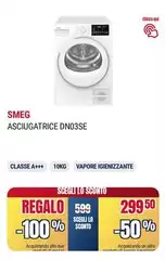 Smeg - Asciugatrice DN03SE