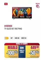 Hisense - Tv Qled 85" 85E79NQ
