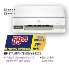 HP - Stampante Envy-6120e
