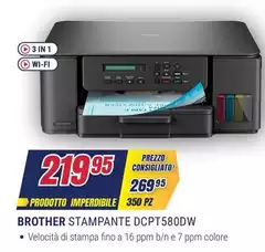 Brother - Stampante Dcpt580dw