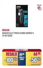 Braun - Rasoio Elettrico Uomo Series 5 51-M1200S