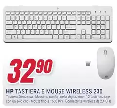 HP - Tastiera E Mouse Wireless 230