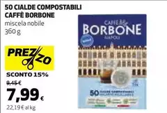 Caffe borbone - 50 Cialde Compostabili