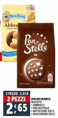 Mulino Bianco - Biscotti Abbracci/ Pan Di Stelle/ Batticuori