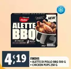 Findus - Alette Di Pollo Bbq/Chicken Pops