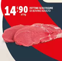 Fettine Sceltissime Di Bovino Adulto