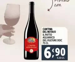 Cantine del notaio - Il Patto Aglianico Del Vulture DOC