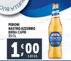 Peroni - Nastro Azzurro Birra Capri
