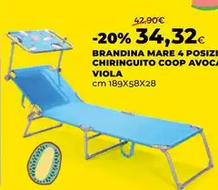 Mare - Brandina  4 Posizi Chiringuito Coop
