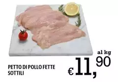 Petto Di Pollo Fette Sottili