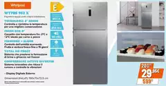 Whirlpool - WT70E 952 X Frigorifero Doppia Porta A Libera Installazione