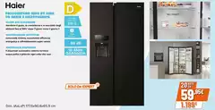 Haier - SBS 90 Serie 5 HSR5918DIPB Frigorifero Side-by-side Libera Installazione 511 L D Nero
