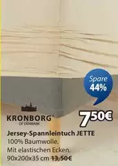 Kronborg - Jersey-Spannleintuch Jette