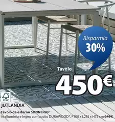 Jutlandia - Tavolo Da Esterno
