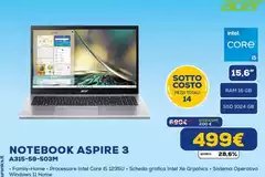 Acer - Notebook Aspire 3