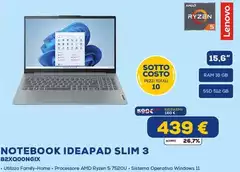 Lenovo - Notebook Ideapad Slim 3