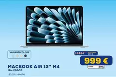 Macbook Air 13" M4 16+2566b