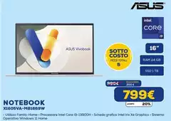 Asus - Notebook X1605VA-MB16669W