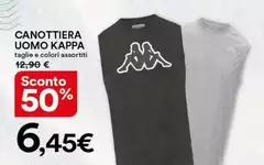 Kappa - Canottiera Uomo
