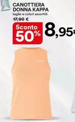Kappa - Canottiera Donna