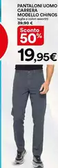 Carrera - Pantaloni Uomo  Modello Chinos