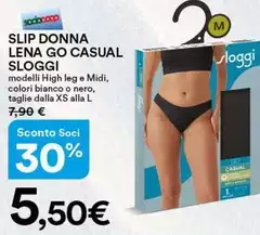 Sloggi - Slip Donna Lena Go