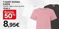 Kappa - T-Shirt Donna