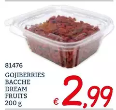 Dream fruits - Gojiberries Bacche