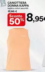 Kappa - Canottiera Donna