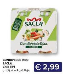 Saclà - Condiverde Riso