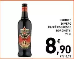 Borghetti - Liquore Di Vero Caffè Espresso