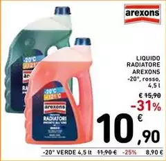 Arexons - Liquido Radiatore