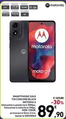 Motorola - Smartphone G04S Tim Concord Black