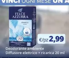 Felce Azzurra - Deodorante Ambiente Diffusore Elettrico + Ricarica
