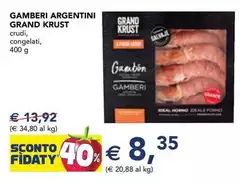 Grand krust - Gamberi Argentini