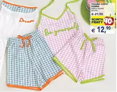 Be - Pigiama Corto Donna