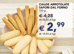Sapori del forno - Cialde Arrotolate