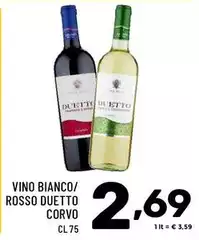 Corvo - Vino Bianco/Rosso Duetto