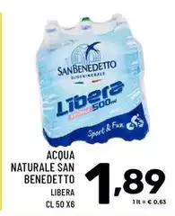 San Benedetto - Acqua Naturale 